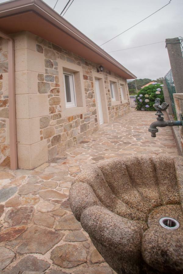 Casa De Piedra Playa De Estorde Con Vistas Al Mar Villa Cee Buitenkant foto